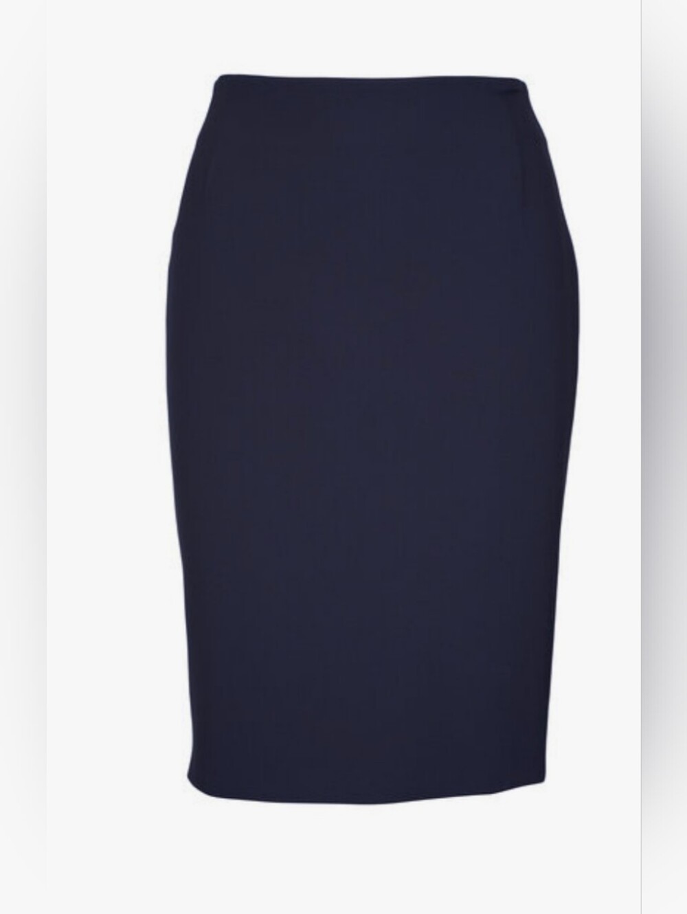 AKRIS Punto Navy Blue Pencil Skirt - Sleek Professional Style Size 2